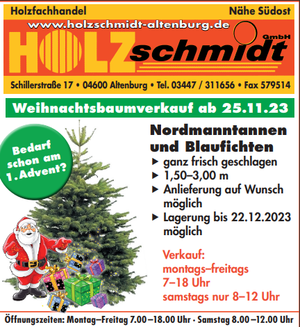 Holzfachhandel Altenburg, Altenburger Land